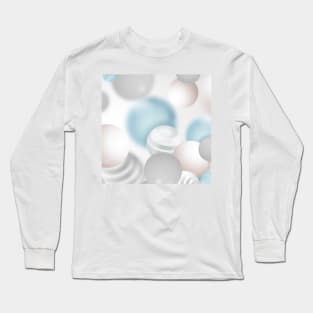 Sweet Colours Abstract Circles Long Sleeve T-Shirt